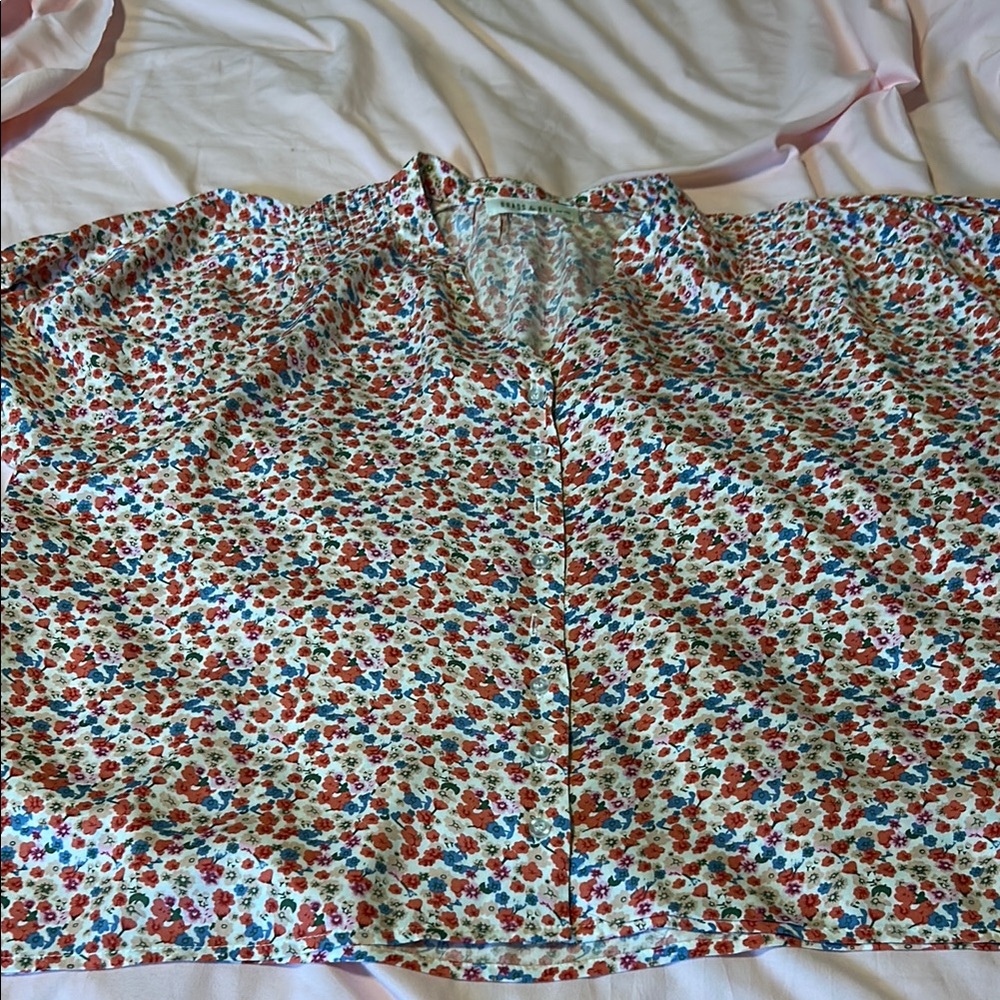 Floral Print Blouse
